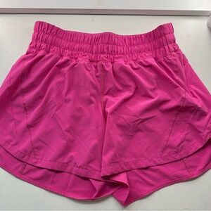 Lululemon Sonic Pink Shorts